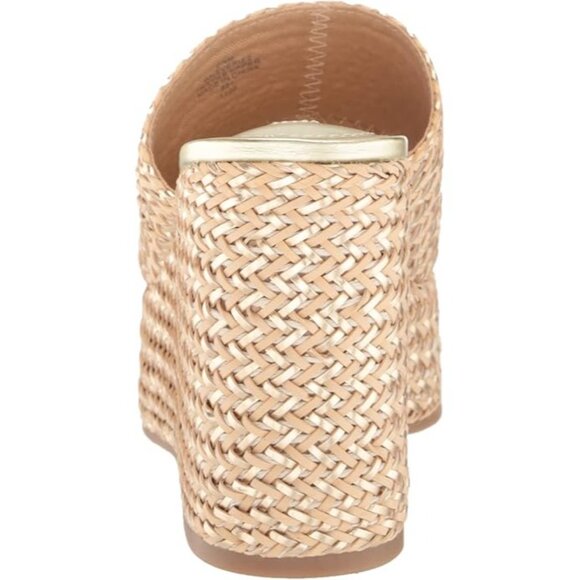 Nine West Women's Everie Woven High Platform Wedge Sandals - Picture 3 of 7